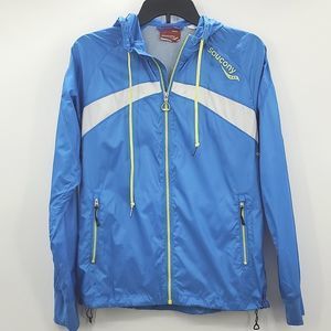 Saucony Women’s Windbreaker Hooded Jacket Small